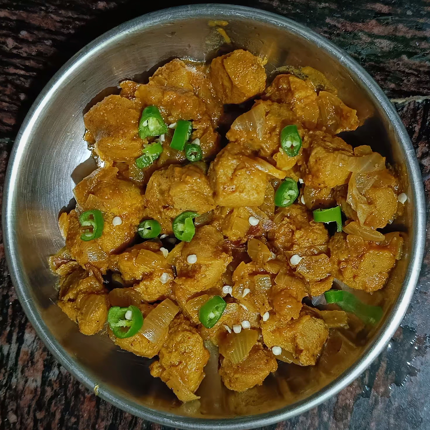 Soya chunks (Dry) recipe